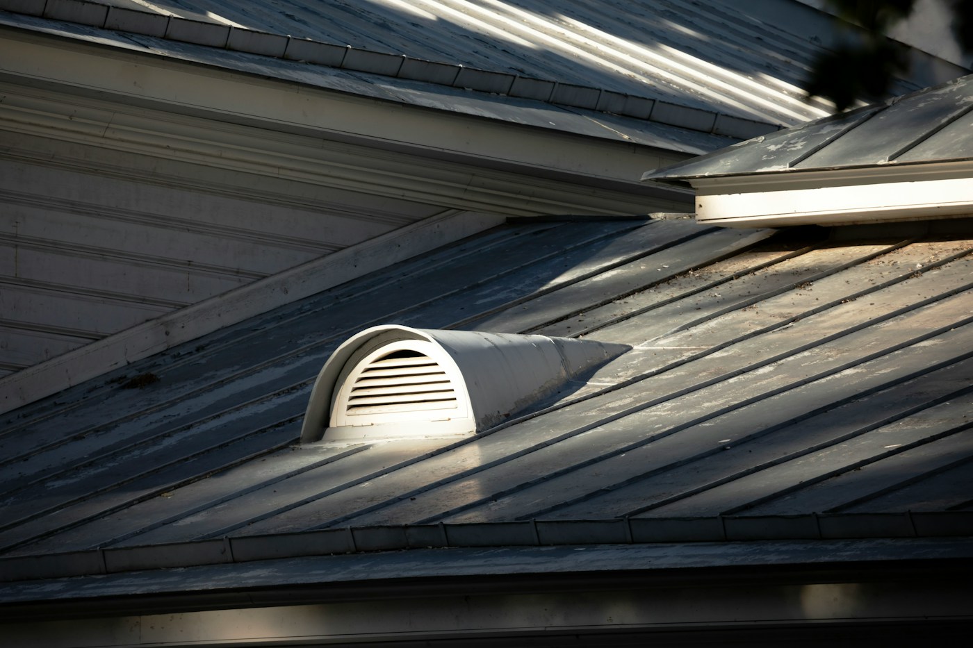 Roof ventilation on a residential home